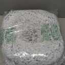 Amazon Basics Donut Pet Bolster Faux Fur Bed for Dog, Grey, 23" x 23"