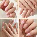 3 Sheets French Line Nail Art Stickers, 3D Rhinestone Nail Stickers Self-Adhesive Curved Stripe Designs Waved Nails Design Sticker French Nails Decals for Women Girls Nail-Art Decorations (Gold)