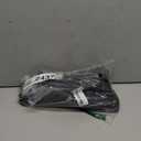 FLATO Waterproof Under Sink Mat 19" x 19" Shelf Liner for Kitchen and Bathroom, Cabinet Protector, Organizers and Storage, Flexible Silicone Drip Tray (Black)