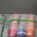 LITOPAK 120 Pack 12 oz Ice Cream Cups, Disposable Dessert Cups for Cold or Hot Food, Coloured Paper Dessert Bowls for Soups, Sundaes, and Ice Cream