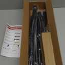 Black Curved Shower Curtain Rod 3378 Inches Adjustable Splicing Design Need To Drill Shower Rods Curved Round Bowed Rust proof, Premium Stainless Steel Shower Curtain Rod for Bathroom, Bathtub, Stall