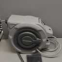 66 FT x 1/2" Retractable Garden Hose Reel by HOZEREEL, Outdoor Garden Hose Reels - Automatic Self Retract Wall Mount Hose Reel Enclosed Storage, Any Length Lock, 10 Pattern Nozzle-Grey