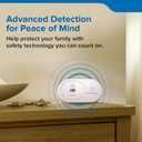 Kidde Carbon Monoxide Detector, AA Battery Powered, Portable for Travel or Home, 85 dB Alarm, LED Status Light Indicators, 5th Edition, COB