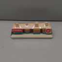 Fisher-Price Wood Toddler Toy Shape Stacker, 13-Piece Wooden Sorting Activity for Fine Motor Play Preschool Kids Ages 2+ Years