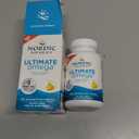 Nordic Naturals Ultimate Omega, Lemon Flavor - 90 Soft Gels - 1280 mg Omega-3 - High-Potency Omega-3 Fish Oil Supplement with EPA & DHA - Promotes Brain & Heart Health - Non-GMO - 45 Servings, EXP 07/2028