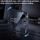 Tablet & Smartphone Headrest Mount - 360 Rotatable, Adjustable for Road Trips (Extendable Version)