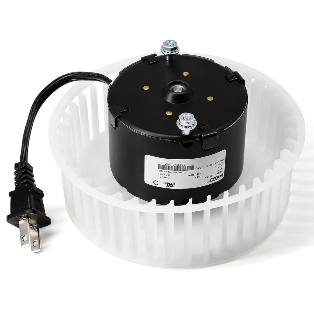 Criditpid Bathroom Exhaust Fan Motor for Broan NuTone 8663RP B Unit, 8664RP, 671R, 672R, 750, 751, Ventilation Blower Fan Motor for 5KSM84DFK212BP, 71731997