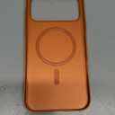 TORRAS Magnetic Slim-Fit for iPhone 17 PRO MAX Case, Ultra-Thin 17 ProMax Phone Case Compatible with MagSafe, Light Anti-Scratch Matte Hard PC Bayer 6.9 inch OriginFit, Glossy Orange