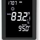 Programmable Thermostat for Electric Floor Heating, Digital Thermostat for House, 120/240V 16A, Dual Mode, Built-in GFCI, Includes 10K NTC Sensor