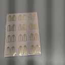 Bible Tabs Neutral Cream, Church Shape Laminated Bible Tabs Women & Men, Christian Gifts, Large Print Bible Tabs for Easy Navigation, Bible Book Index Tabs Labels, Bible Study Supplies