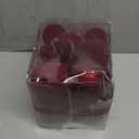 Burgundy Flocked Christmas Tree Ornament Set 36pcs Velvet Christmas Ball Ornaments Set Shatterproof Plastic Balls Assorted Sizes Baubles or Holiday Party Home Decor (A, 8CM)