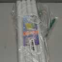 Chell 4 Pack Clear Contact Paper Roll for Books, 17.5in x 5ft Clear Self Adhesive Book Cover Paper Protector