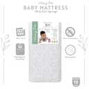 Dream On Me Twilight 5-inch Spring Coil Full Size Crib & Toddler Mattress