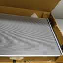 TRQ Radiator Assembly Aluminum Core Cross Flow Compatible with 2020-2022 Toyota Highlander V6 3.5L FWD AWD No Transmission Oil Cooler TO3010375 CU13842