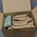 20 Pack Burlap Tote Gift Bags with Handles for Bridesmaid Bachelorette Wedding, 7.9 x 9.8 x 5.9 Inches Buk Reusable Jute Welcome Proposal Bags Baby Shower Wedding Party Supplies(Sage Green)