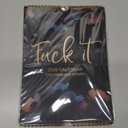 4 x Fuck It 2026 Calendar for Tired Women, Funny Swear Wall Calendars, Humor Hanging Planner Monthly for Home Office, Christmas Funny Swear Word Gag Gift (Black)