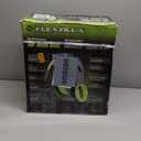 Flexzilla Open Face Retractable Air Hose Reel, 3/8 in. x 50 ft., Heavy Duty, Lightweight, Hybrid, ZillaGreen - L8611FZ
