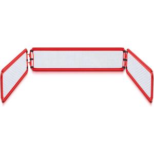 Bowling Pin Backstop Lawn Bowling Backstop Folding Sports Training Equipment for Indoor Outdoor Family Games Adults Sporting Goods Accessories, Red