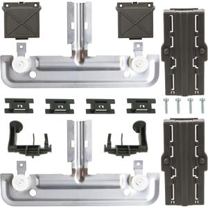 Dishwasher Top Rack Adjuster by SupHomie  Compatible with Whirlpool WDT750SAHZ0 WDT780SAEM1 WDTA50SAHZ0 WDT730PAHZ0 WDT970SAHZ0 WDT970SAHV0 WDT730PAHB0 WDT730PAHV0