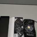 MZOO Luxury Sleep Eye Mask for Side Sleeper Men Women, Zero Eye Pressure 3D Sleeping Mask, Light Blocking Patented Design Night Blindfold, Soft Eye Shade Cover for Travel, Black