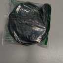 Travel Power Strip with USB Ports, Addtam 4 Outlets 3 USB(2 USB C) with 4FT Wrapped Flat Plug Power Strip, Short Small Extension Cord for Travel Cruise Ship Essentials, Black