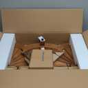 AquaTeak Kai Petite - Teak Corner Shower Storage Stand