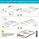 Awning for Door Entrance, Window Awnings Exterior with Aluminum Bracket, UV, Rain & Snow Protection, Durable Polycarbonate Canopy for Entrance, Balcony, Garage, Transparent 60x120cm/24x47in