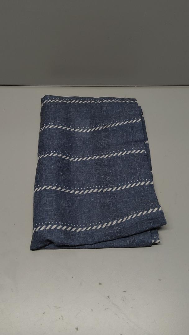 Navy Solid Tablecloth, Size 17 x 126 Inch