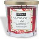 Tuscany Candle Pomegranate Fizz: Pomegranate & Sparkling Citrus Scented Candle, 14 oz