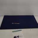 MaxGear Extra Large Bulletin Board 60" x 36", Foldable Felt Board Vision Board Supplies, Cork Board for Office, Home, School, Small Pin Boards for Walls Decorative Display Board Dark Blue