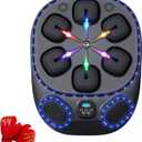 Smart Music Boxing Machine  LED Wall-Mounted Trainer for Speed, Agility & Fat Burning (Adults & Family)