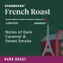 Starbucks Whole Coffee Beans, Dark Roast Hot or Iced Coffee, French Roast, 18 oz (EXP 02/02/26)