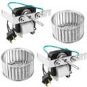 2 Pack 82229000 S82229000 Bathroom Exhaust Fan Motor Replacement Compatible with Bro-an Nu-Tone 9415 9415F 9415H 9415N 9425, Replaces C-82230 68627000 K7895, 120V 60Hz 0.8A 3000 RPM CCW by Fetechmate