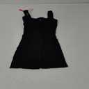 Popilush Shapewear Jumpsuits for Women Built-in Bra Square Neck Rompers Shorts Bodycon Bodysuits Summer Outfits (Small, Black)