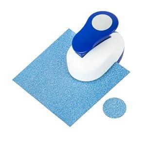 1 inch Hole Punch Shape, Circle Paper Cutter, Circle Punches, Circular, Paper Punch, Hole Puncher for Crafts, Create Perfect Circles for Handmade Cards, Scrapbooking, Invitations, DIY Arts and Decoration