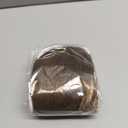 Bangs Hair Clip - Brown Clip in Bangs Real Human Hair, Fake Bangs Fringe with Temples Wispy Bangs Hair Extensions for Women Daily Wear