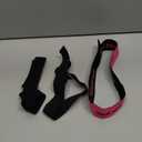 3 Pcs Elastic Bands for Wigs - Lace Melting, Edge Wrap to Lay Edges (Silver, Leopard, Black Pack)