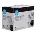 Amazon Brand - Happy Belly Dark Roast Coffee Pods, Compatible with Keurig 2.0 K-Cup Brewers, 24 Count (EXP 06/13/27)