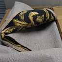 Living Room Rug 5x7 Rug Machine Washable Floral Peacock Area Rug Non Slip Floral Animal Vintage Low Pile Large Rugs for Living Room, Bedroom, Farmhouse, Dining Room, Kids Playroom (Black)