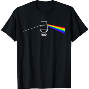 Dark Side of the Glen Whiskey Bourbon Lover Drinker T-Shirt, XL Dark Side of the Glen Whiskey Bourbon Lover Drinker T-Shirt, XL