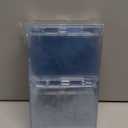 Fushing 3x4 Clear PVC Name Badge Holders - No Zipper Horizontal Tag Holders for 3 x 4 Inch Badge Inserts (100)