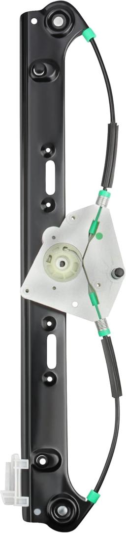 Rear Driver Side Power Window Regulator Without Motor Assembly Replacement for BMW X3 E83 Series 2004 2005 2006 2007 2008 2009 2010 Sport Utility, Left, 749-586