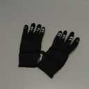 Winter Warm Gloves Men Women, Windproof Waterproof Thermal with Touchscreen Fingers & Anti-Slip Palm for Cool Weather Running Cycling Driving Hiking Biking Walking Sports Soccer, Freezer Work (Small, Gray)