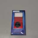 For iPhone 17 Pro Max Wallet Case with Card Holder + 1 Screen Protector, (2 Cards) & 360Ring Kickstand Military Grade Drop Shockproof Rugged Case for iPhone 17 Pro Max 6.9"(Red)