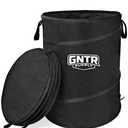 GNTR Supply Deluxe Durable Pop-Up Trash Can Collapsible Garbage Bin with Zippered Lid for Camping, Home, and Outdoor Use 30 Gallon