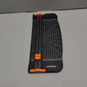 WORKLION Paper Cutter - A4 Paper Craft Cutter with Security Blade for Cut Gift Card, Coupon, Label, Cardstock, Photo, 12 inch Black Office Paper Trimmer