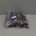 Real Essentials 3 Pack: Men's Soft Cotton Flannel Pajama Pants PJ Lounge Bottoms Elastic Waist Pockets (4X Tall)