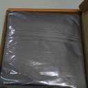 Amazon Basics 400 Thread Count 100% Cotton Pillow Cases, Sateen Weave, King, Dark Gray, 40" x 20", Set of 2, Pillows Not Included