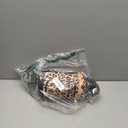 Insulated Water Bottle | Thickened Stainless Steel Vacuum Metal | Portable Sports Half Gallon Large Water Jug for Gym and Hiking with Straw, Carrier Bag, Handle Strap | BPA-Free 64 oz (Leopard Print)