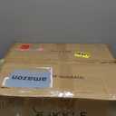 ikkle Mini Fridge Stand with Storage Shelves, 3-Tier Mini Fridge Cabinet Microwave Stand Baker Rack, Wood Utility Storage Shelf with Mini Fridge Storage Space for Dorm Kitchen (Brown)